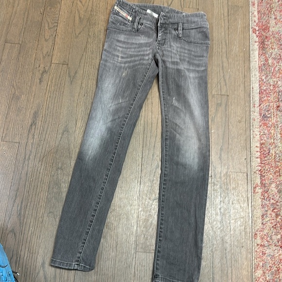 DIESEL MATIC Slim-Tapered Jeans Size 25 L 30 - Picture 9 of 11